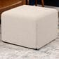 Jaxx Monroe Medium Ottoman in Mist Light Grey, , large