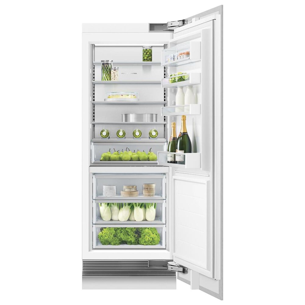 Fisher &amp; Paykel 30" Integrated Column Refrigerator with Right Hinge in Stainless Steel, , large