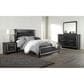 Ashley Kaydell 2-Drawer Night Stand in Black, , large