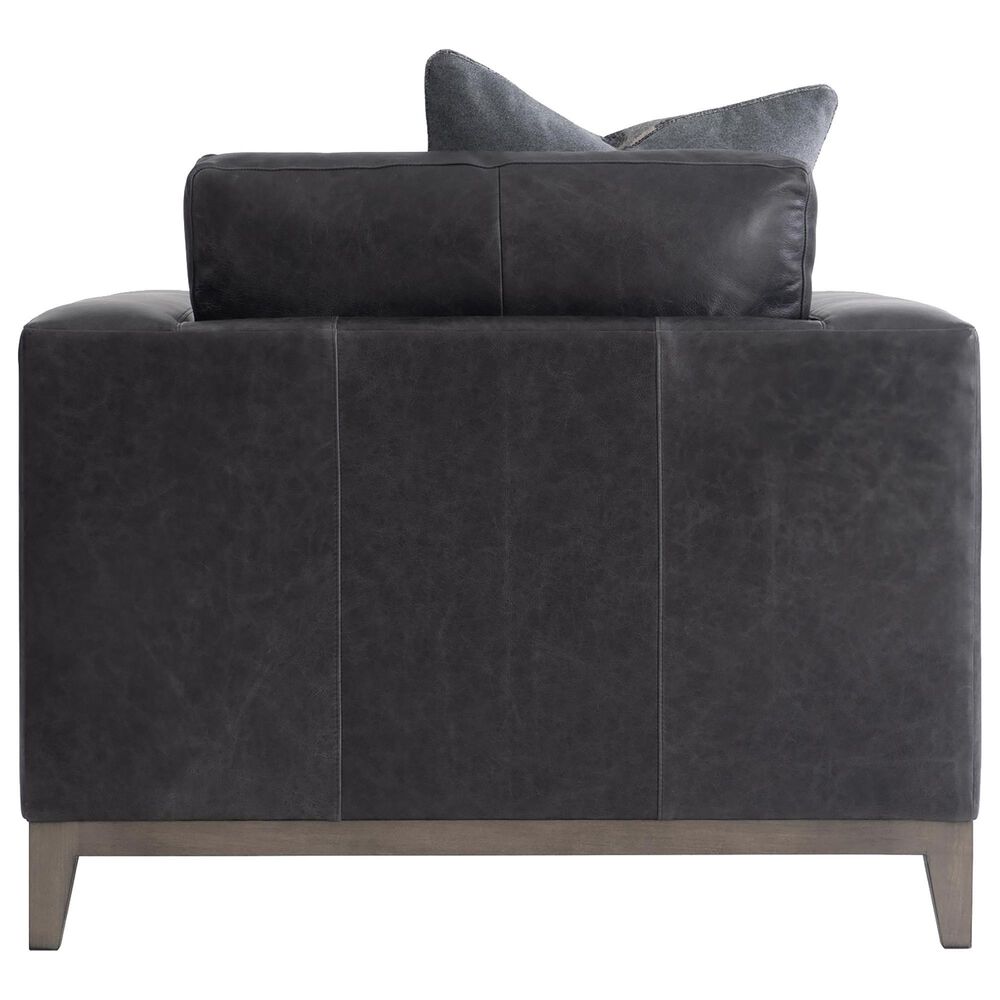 Bernhardt Noel Leather Club Chair in Grey, , large