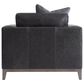 Bernhardt Noel Leather Club Chair in Grey, , large