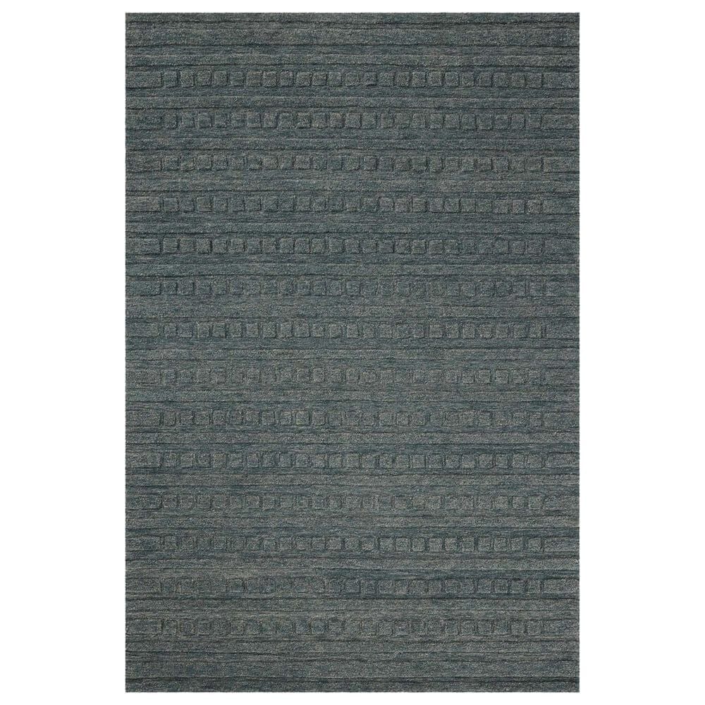 Chris Loves Julia x Loloi Bradley 3"6" x 5"6" Teal Area Rug, , large