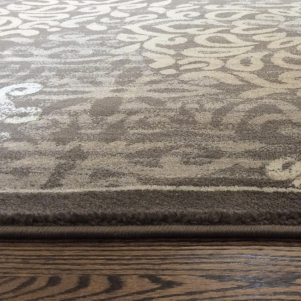 Radici USA Pisa 3471 Brown 5'3" x 7'3" Area Rug, , large