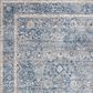 Safavieh Dream DRM402J 2" x 8" Grey and Turquoise Runner, , large