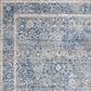 Safavieh Dream DRM402J 2" x 8" Grey and Turquoise Runner, , large
