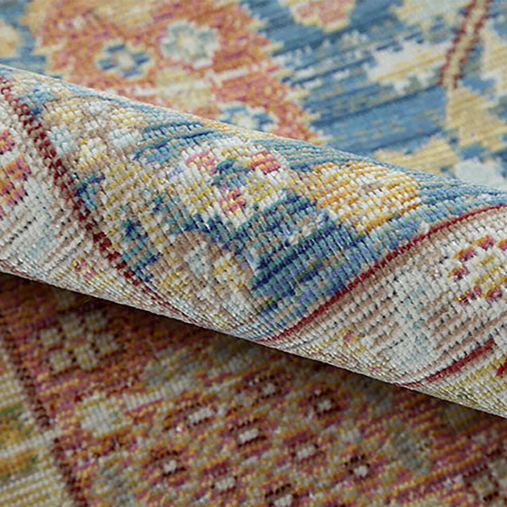 Momeni Isabella ISA-8 2&#39;7&quot; x 8&#39; Blue Runner, , large