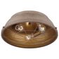 Golden Lighting Bartlett 16" Flush Mount in Copper Patina, , large