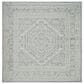 Safavieh Adirondack ADR108T-10SQ 10" x 10"  Slate/Ivory Square Rug, , large