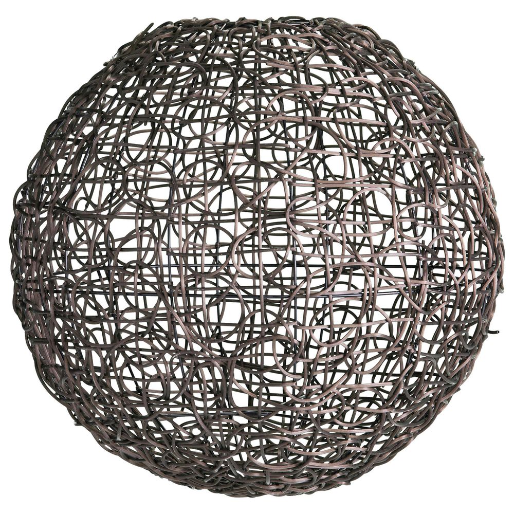 Southern Enterprises Leandriss Round Pendant Shade in Dark Brown, , large