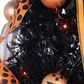 The Gerson Company 6" Halloween Artificial Tree in Black, , large