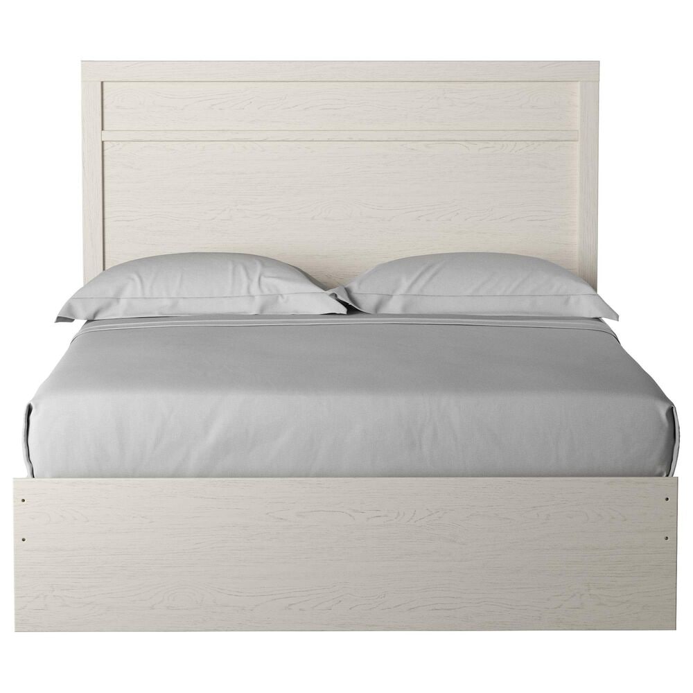 Ashley Stelsie Queen Panel Bed in White, , large