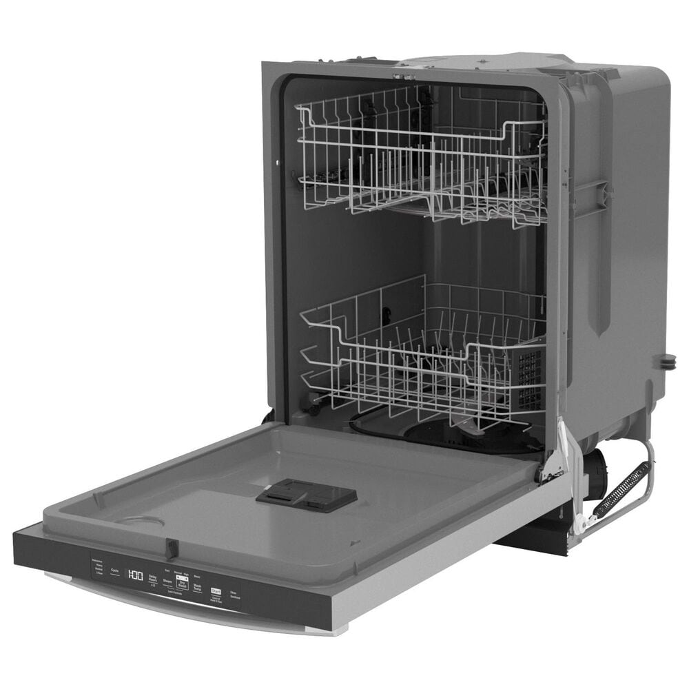 GE Appliances 24&quot; Built-In Bar Handle Dishwasher with Top Control and 52 dBA in Fingerprint Resistant Stainless Steel, , large