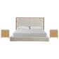 Universal Furniture Avaline Queen Platform Bed with Two Nightstands in Skylark, , large