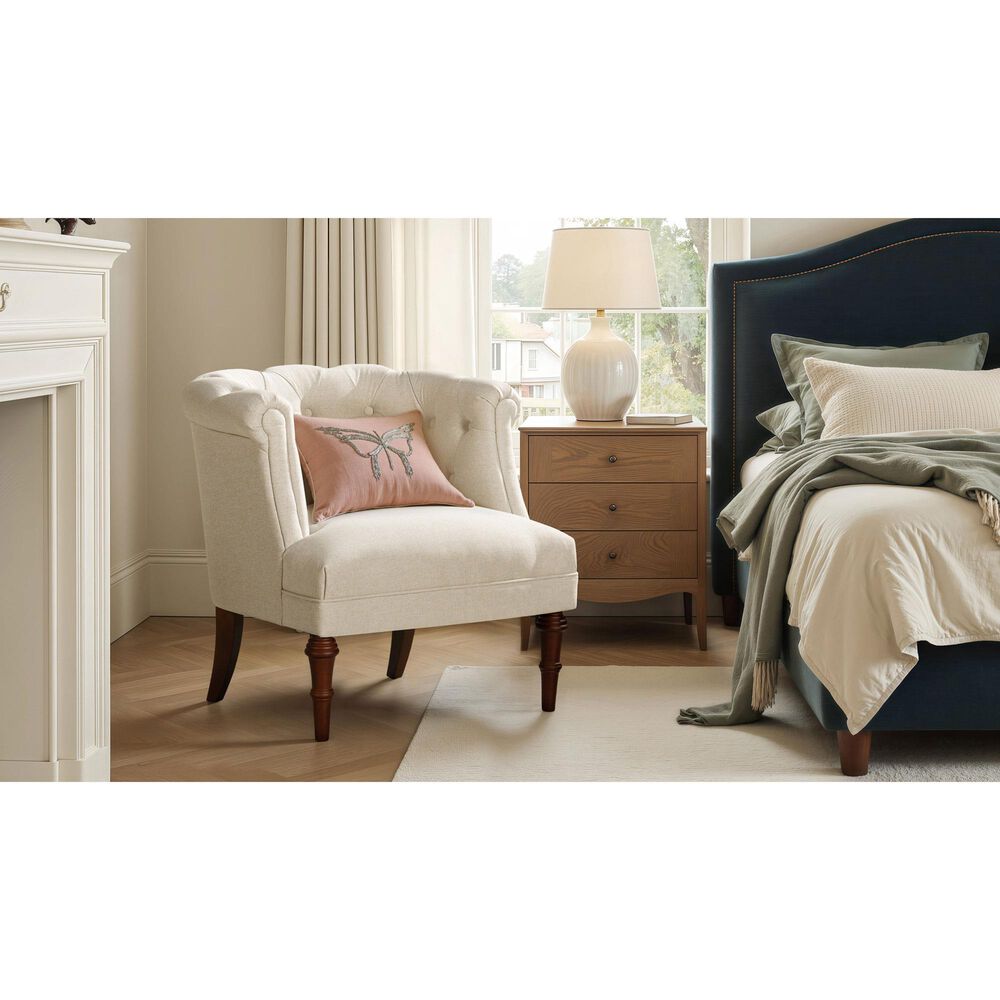 Jennifer Taylor Home Katherine Accent Chair in Sand Beige, , large