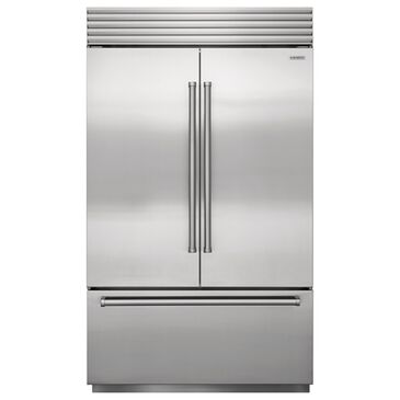 Sub Zero 28.9 Cu. Ft. Classic French Door Refrigerator with Internal Water Dispenser and Pro Handle in Stainless Steel, , large