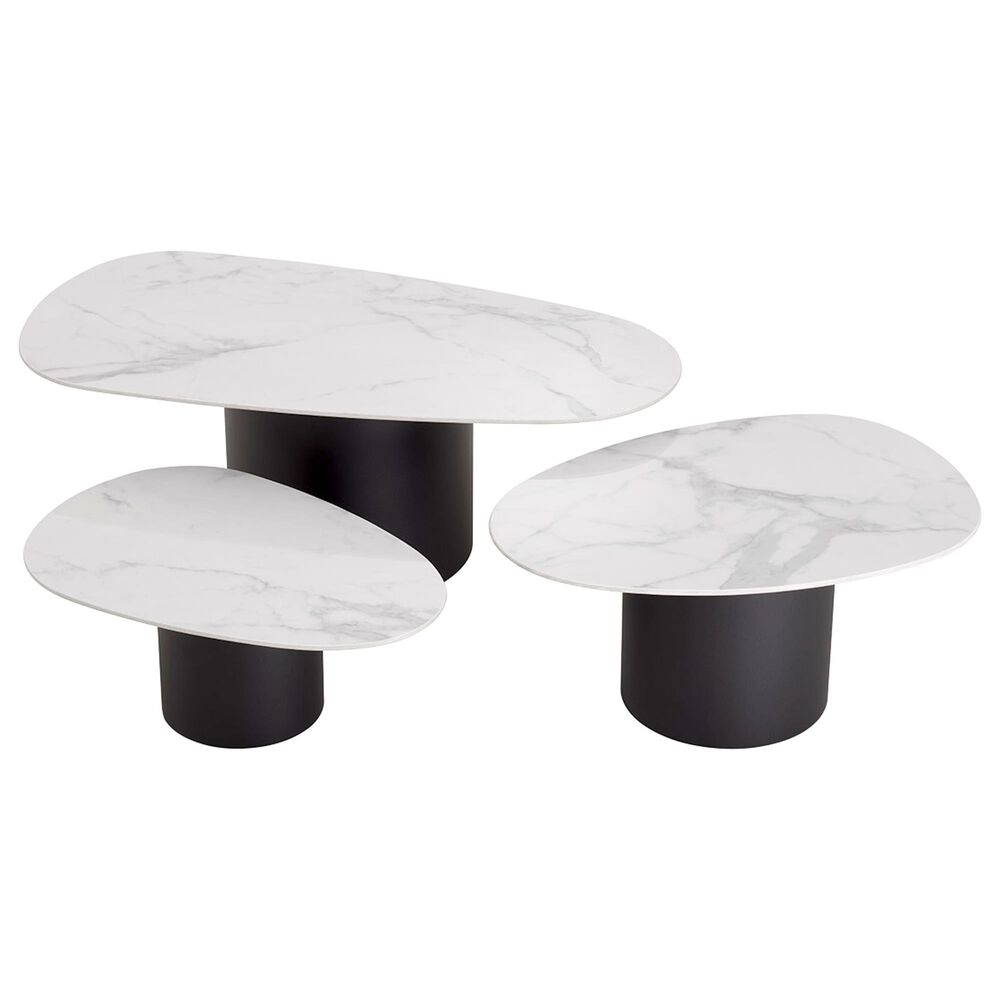 Eichholtz Corpoation Usa Zane Coffee Table Large Base in Black, , large