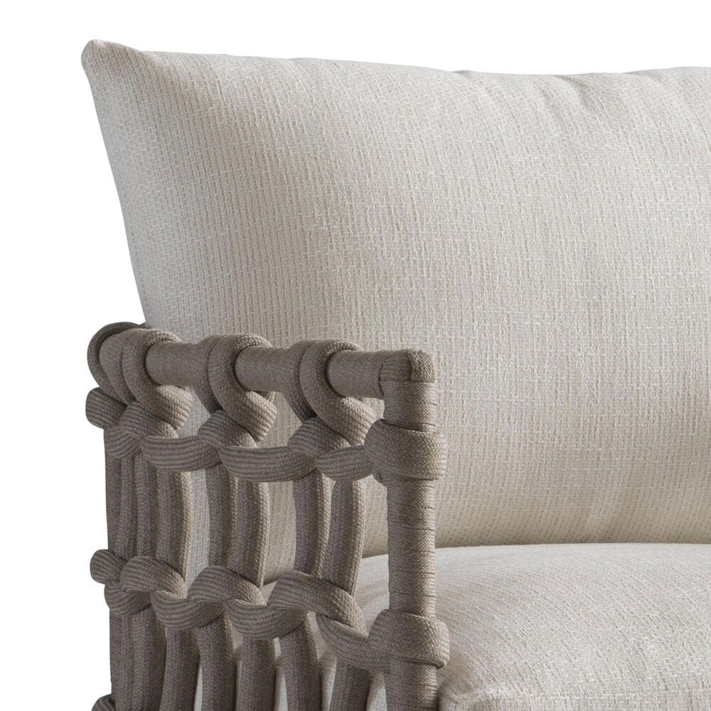 Bernhardt Nodi Outdoor Chair in White/Cream, , large