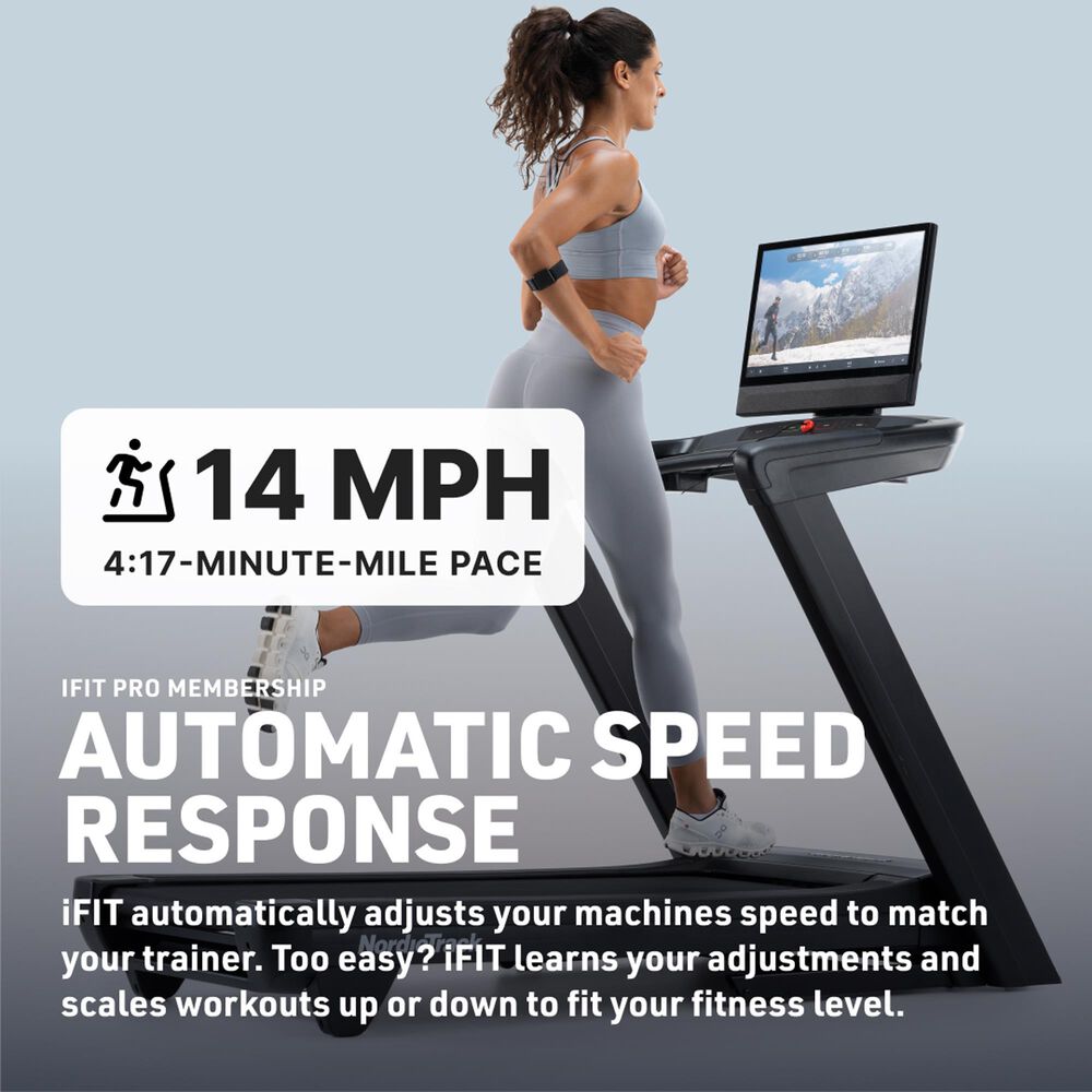 NordicTrack Commercial 2450 Folding Treadmill with iFIT, , large