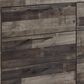 Ashley Derekson 6 Drawer Dresser and Mirror in Walnut and Gray, , large