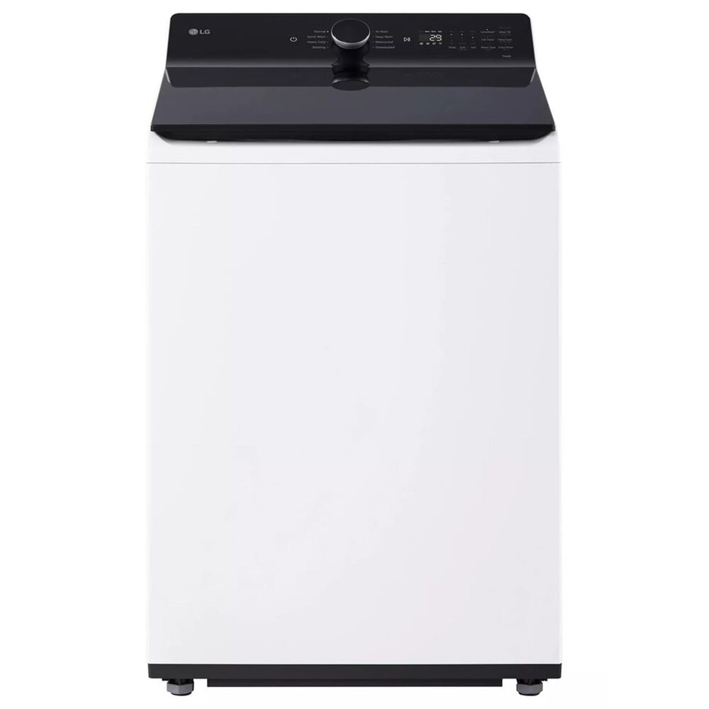 LG 5.5 Cu. Ft. Top Load Washer and 7.3 Cu. Ft. Gas Dryer with AI Sensing in Alpine White, , large