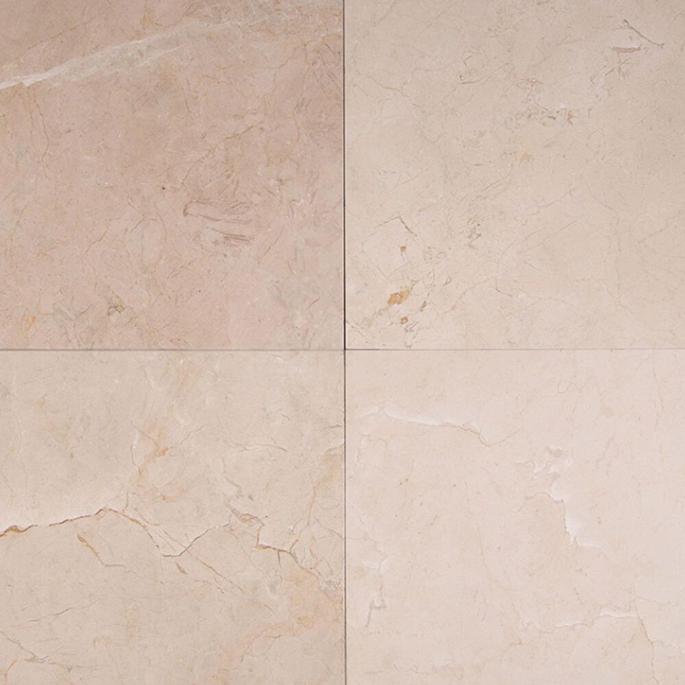 MS International Crema Marfil Classic 12&quot; x 12&quot; Polished Natural Stone Tile, , large