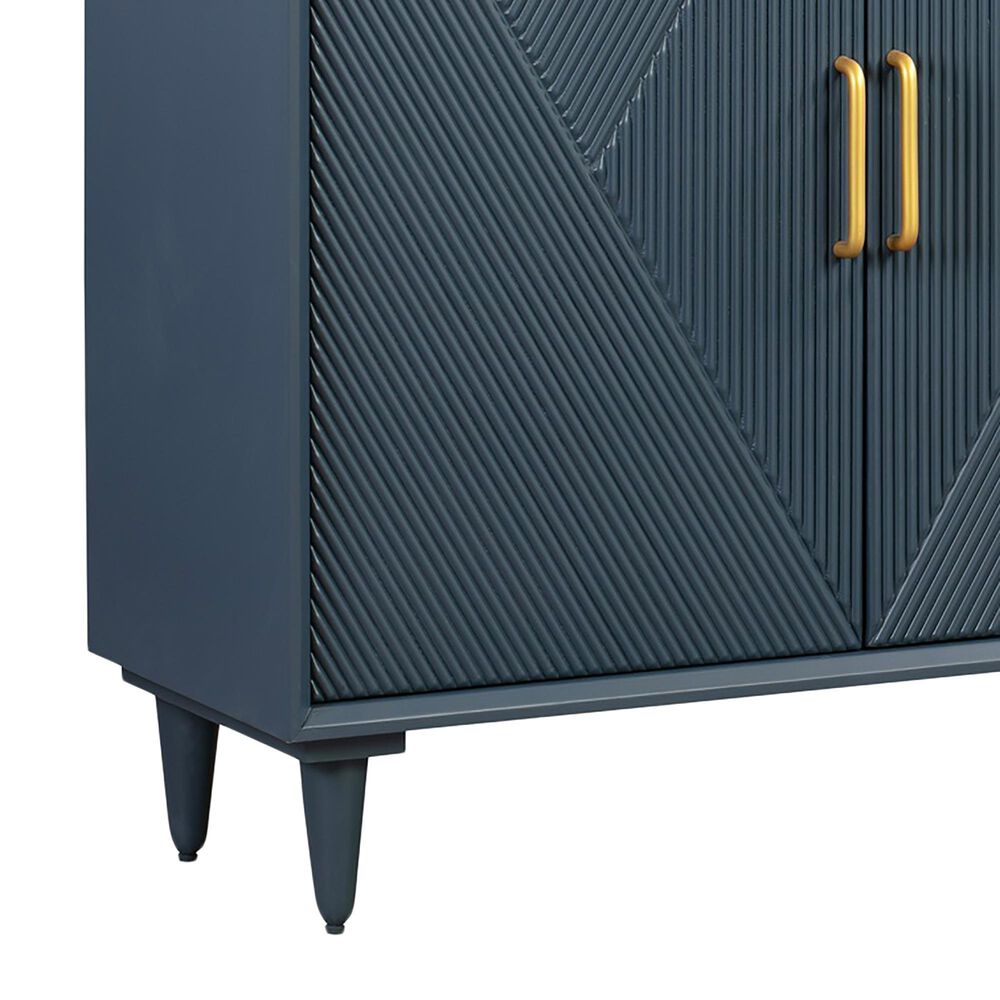 Crestview Collection Arvada 4-Door Sideboard in Blue, , large