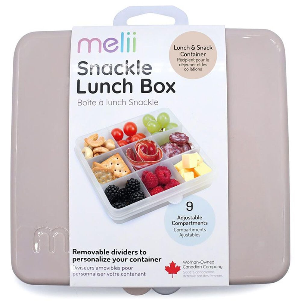 Harold Import Melii Snackle Box Lunch in Beige, , large
