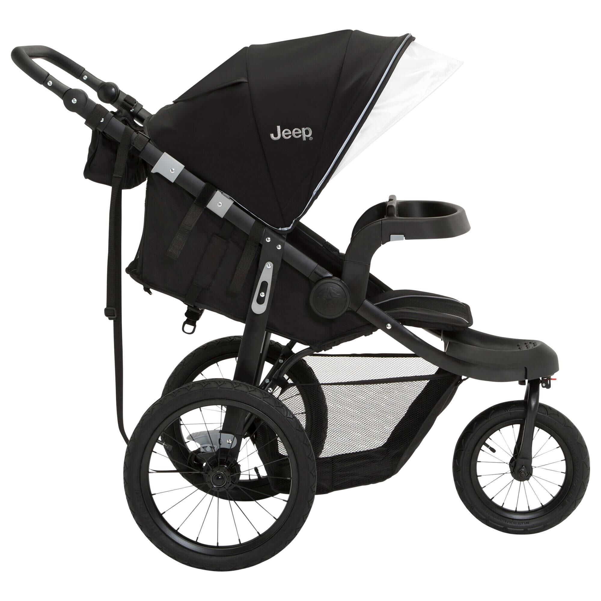 Delta Jeep Hydro Sport Plus Jogger Stroller in Black NFM
