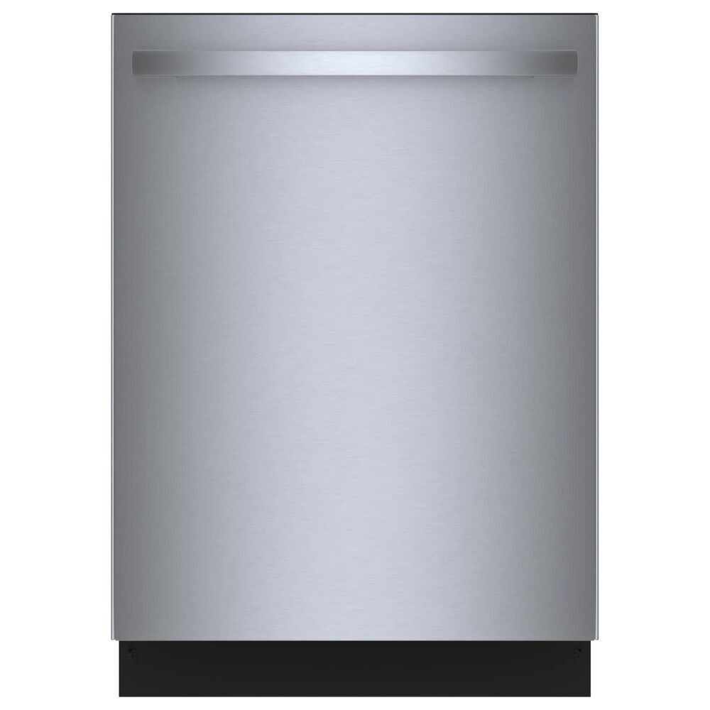 Bosch 100 Series Premium 24"" Built-In Bar Handle Dishwasher with 8 Wash Cycles in Stainless Steel, , large