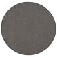 Nourison Positano 6" Round Charcoal Indoor/Outdoor Area Rug, , large