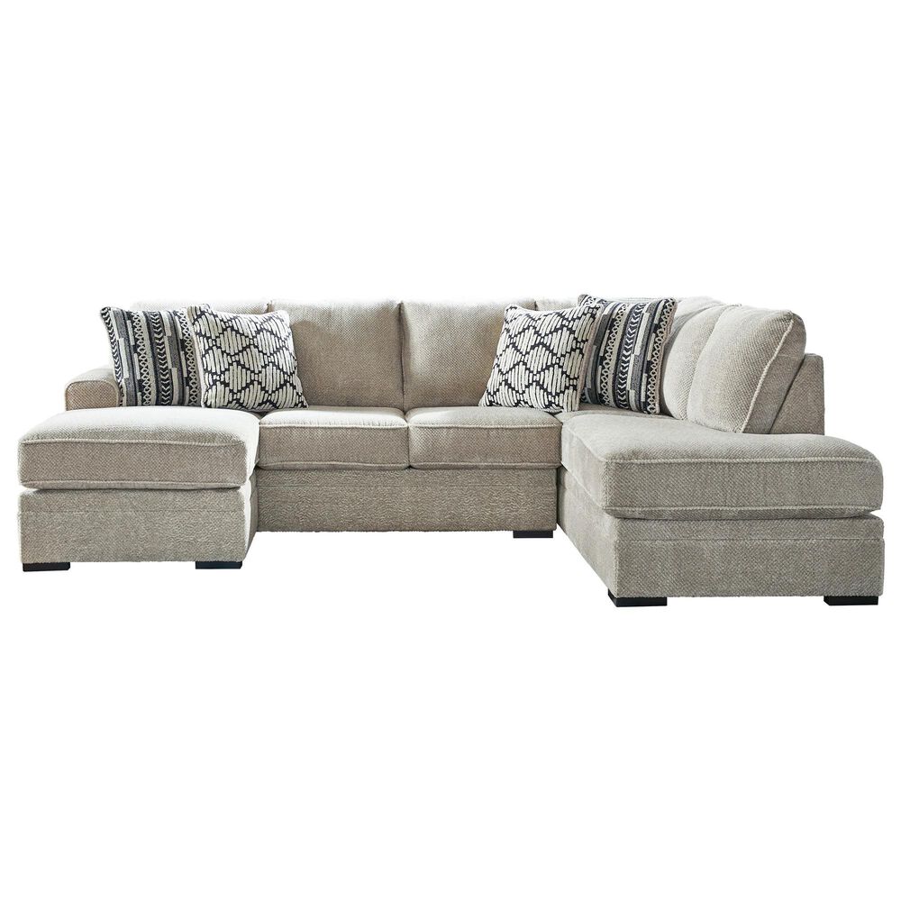 Ashley 2 Piece Sectional in in Tan, , large