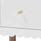 Baxton Studio Roni 7-Drawer Dresser in White, , large