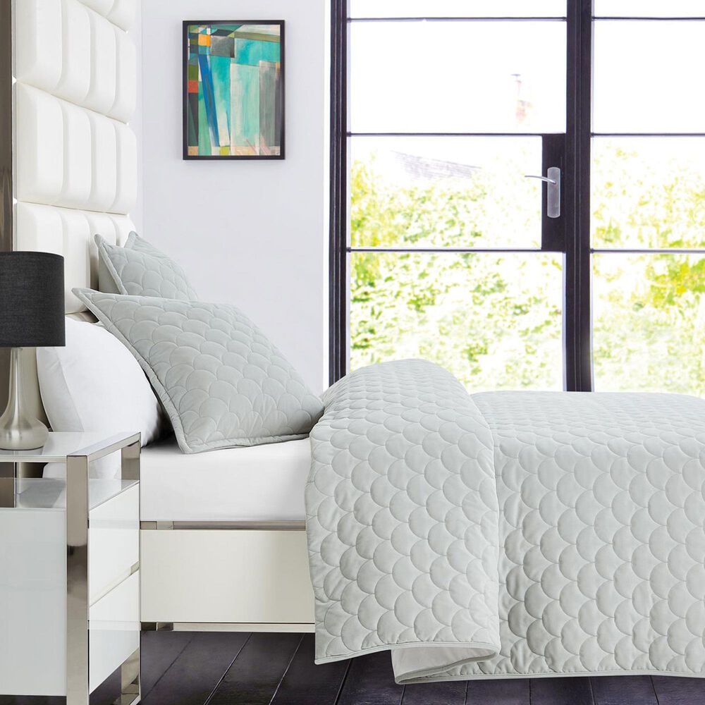 Vista Haus Whitehaven 3-Piece Queen Coverlet/Duvet Set in Frost, , large