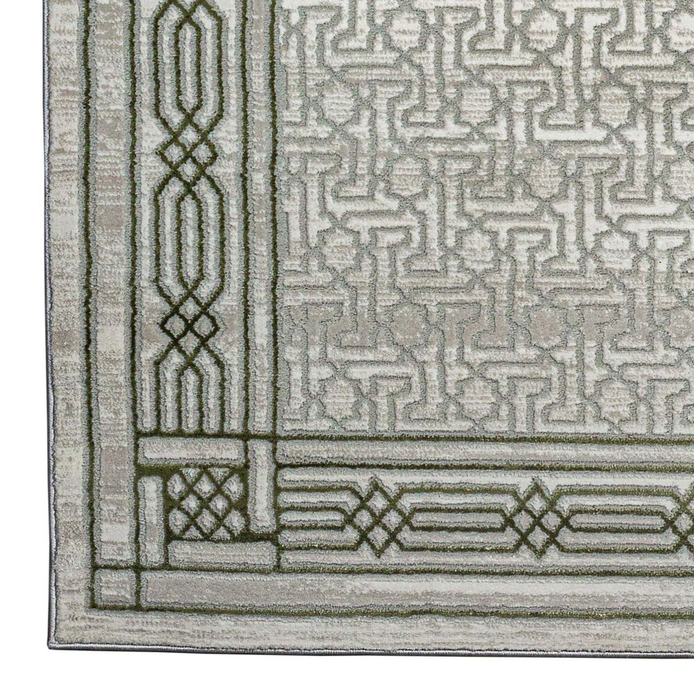 Radici USA Davide Southwestern 2&#39;2&quot; x 7&#39;7&quot; Green Area Rug, , large