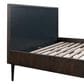 Blue River Cross 4 Piece Queen Bed Set in Dark Gray, , large