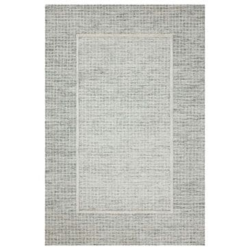 Chris Loves Julia x Loloi Briggs 5" x 7"6" Mist and Ivory Area Rug, , large