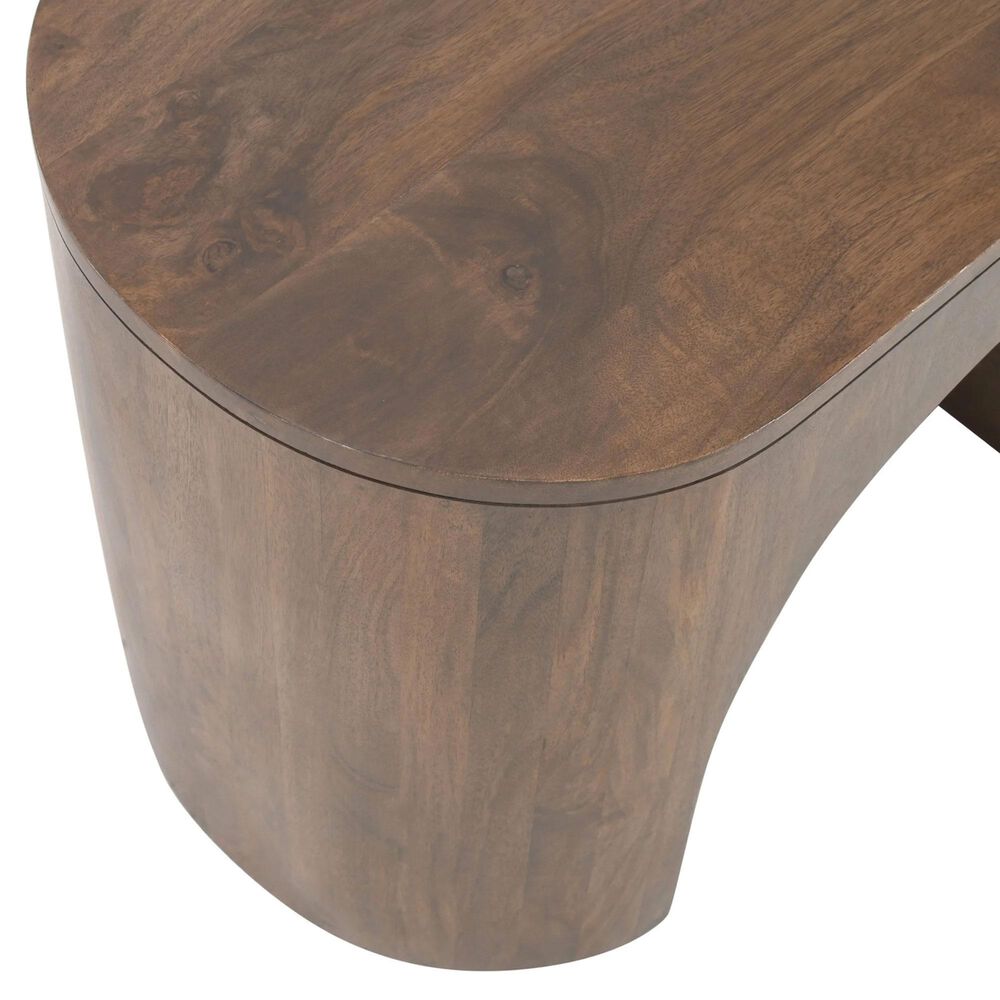 Waltham Luna End Table in Umber Brown, , large