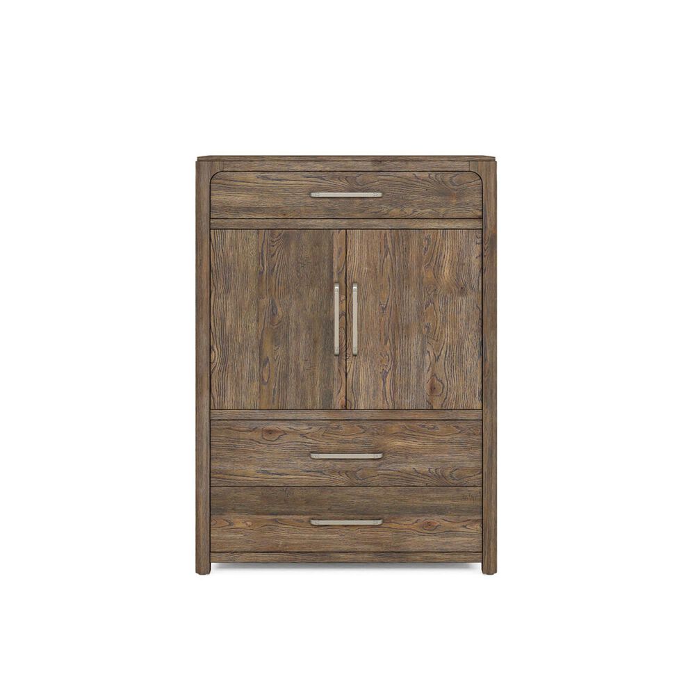 Vantage Stockyard Door Chest in Smoaked Brown, , large