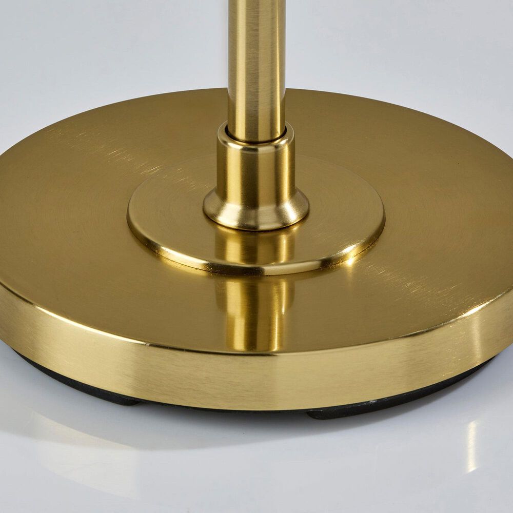Adesso Gio Floor Lamp in Painted Brass, , large