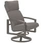Tropitone Lakeside High Back Swivel Rocker in Bluepoint Cement, , large