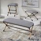 Uttermost Braddock Counter Stool in Navy and Cream, , large