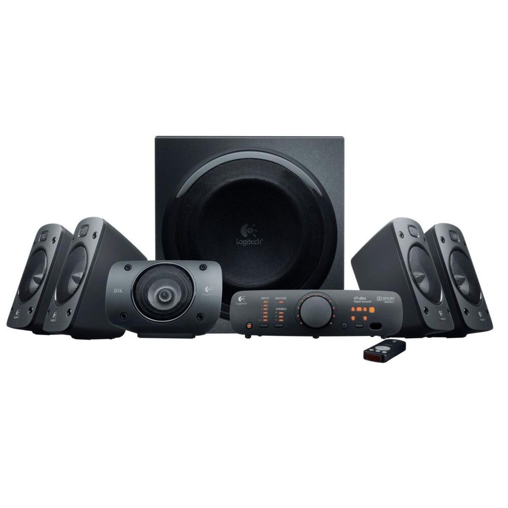 Logitech Surround Sound THX-Certified 5.1 Speaker System, , large