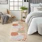 Nourison Aloha ALH05 2"3" x 8" Ivory and Multicolor Indoor/Outdoor Runner, , large