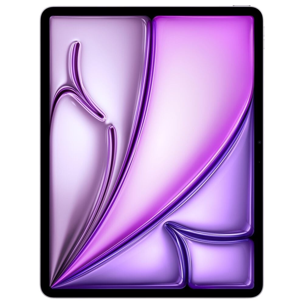 Apple 13-Inch iPad Air M3 Chip Wi-Fi 512GB in Purple &#40;Latest Model&#41; with 2-Year AppleCare+, , large