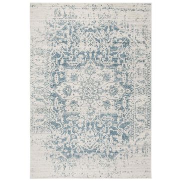 Safavieh Madison MAD603J 2"3" x 12" Teal and Ivory Runner, , large