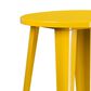 Flash Furniture 24" Round Bar Table in Yellow, , large
