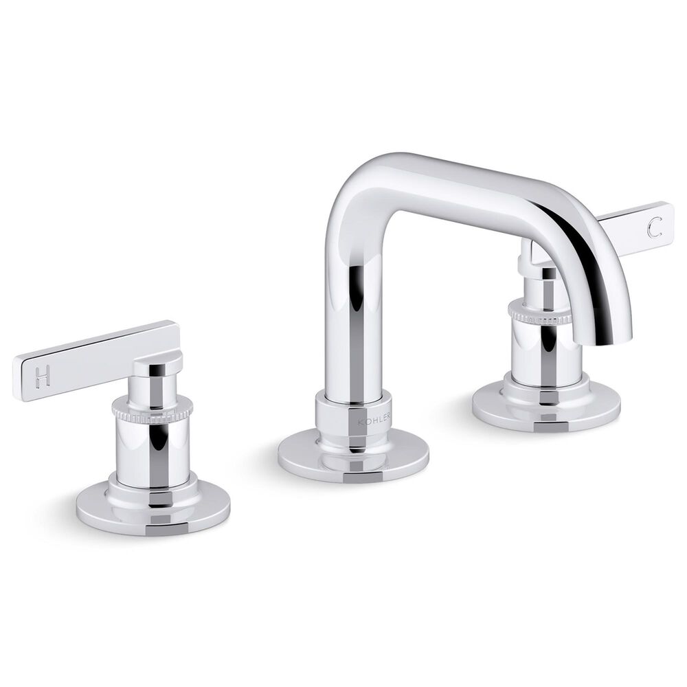 Kohler Castia Widespread Bathroom Sink Faucet in Polished Chrome, , large