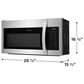 Frigidaire 4-Piece Kitchen Package with 25.6 Cu. Ft. 36" Standard Depth Refrigerator, 30" Electric Range, 1.8 Cu. Ft. Over-The-Range Microwave, 24 in. Built-In Dishwasher in Stainless Steel, , large