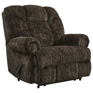 Signature Design by Ashley Movie Man Manual Recliner in Chocolate, , large