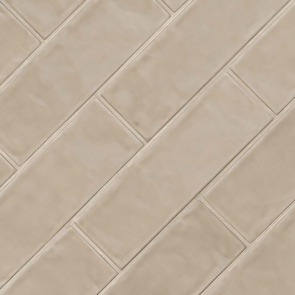 MS International Urbano Warm Concrete 4&quot; x 12&quot; Ceramic Tile, , large